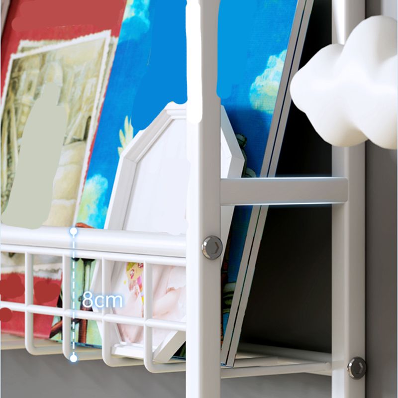 Wall Unit Modern Shelf Bookcase Metal Open Bookcase for Home