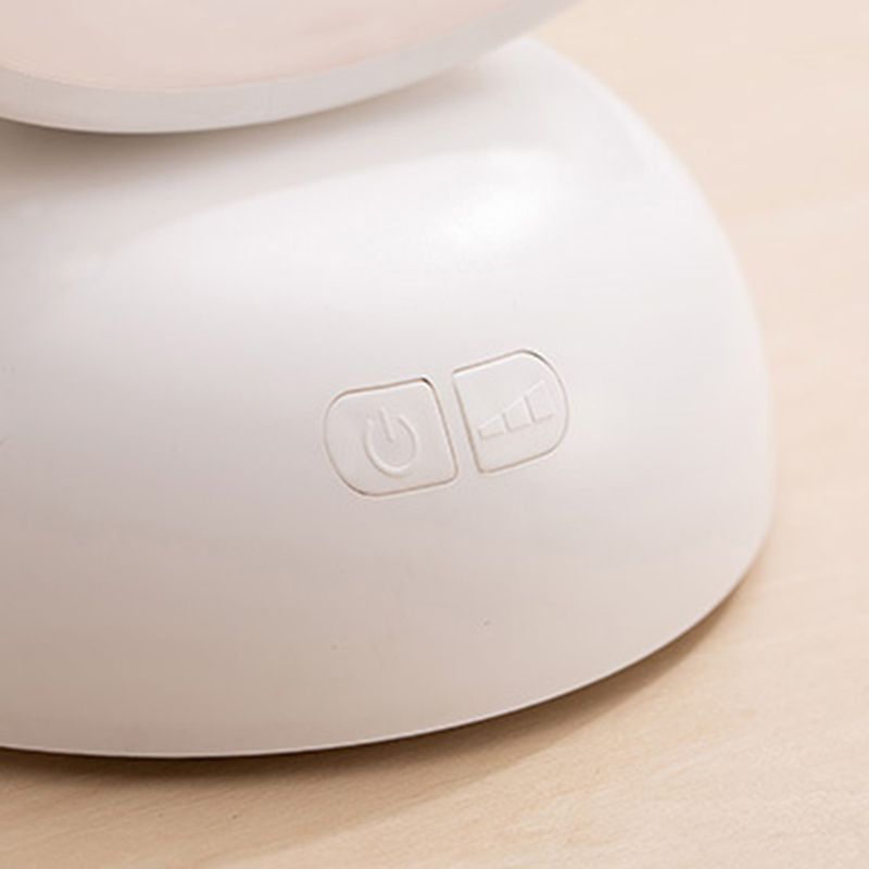 Crescent Shaped LED Aroma Lamp Nordic Plastic Bedroom Table Light with USB Charging Cord