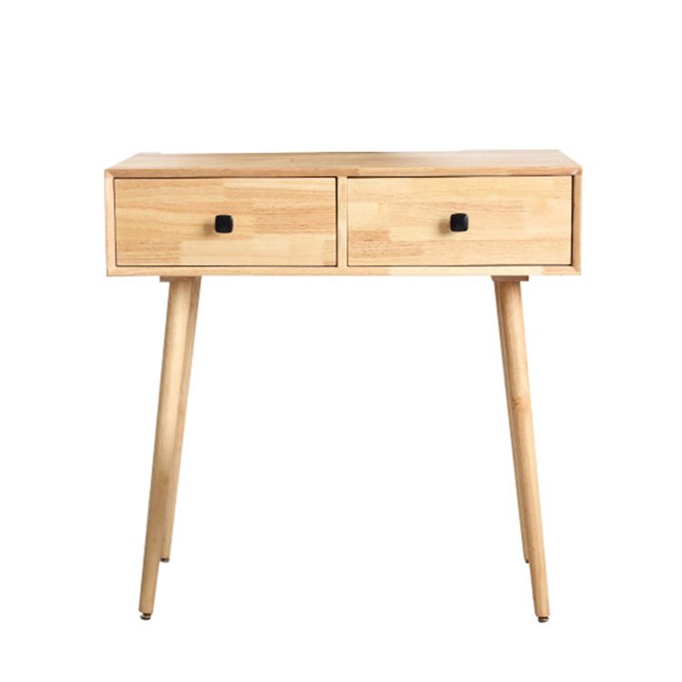 Contemporary Solid Wood Make-up Vanity Home Vanity Desk with Mirror