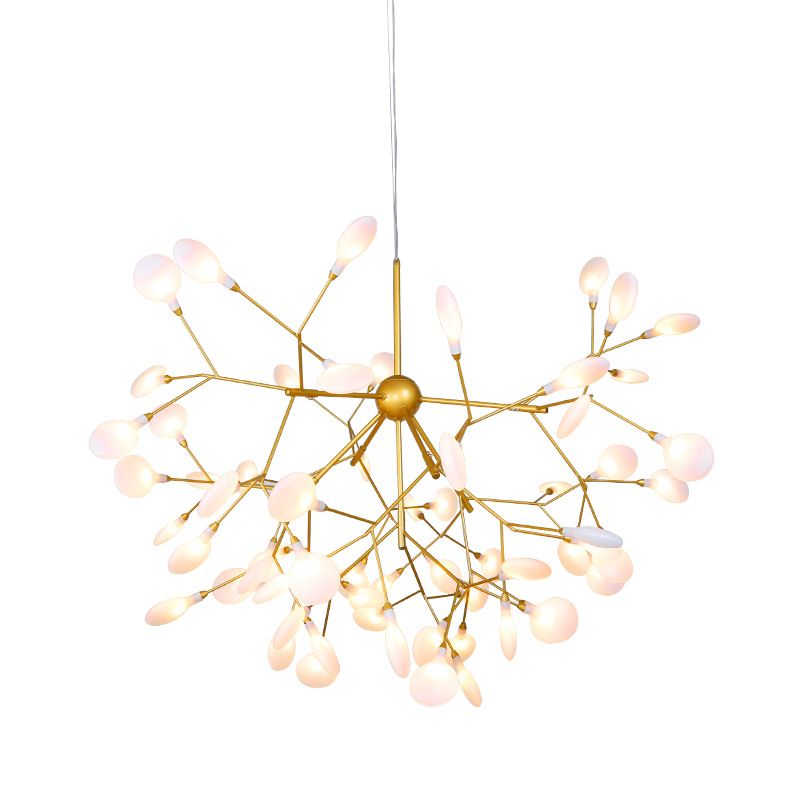 Metal Branches Ceiling Pendant Light Contemporary Style LED Suspended Lighting Fixture