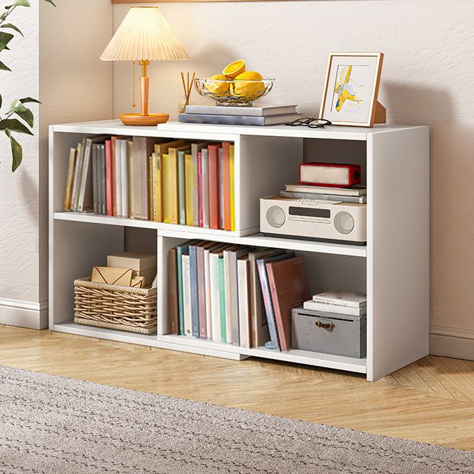 Flexible Bookshelf Contemporary Style Bookcase for Study Room and Office