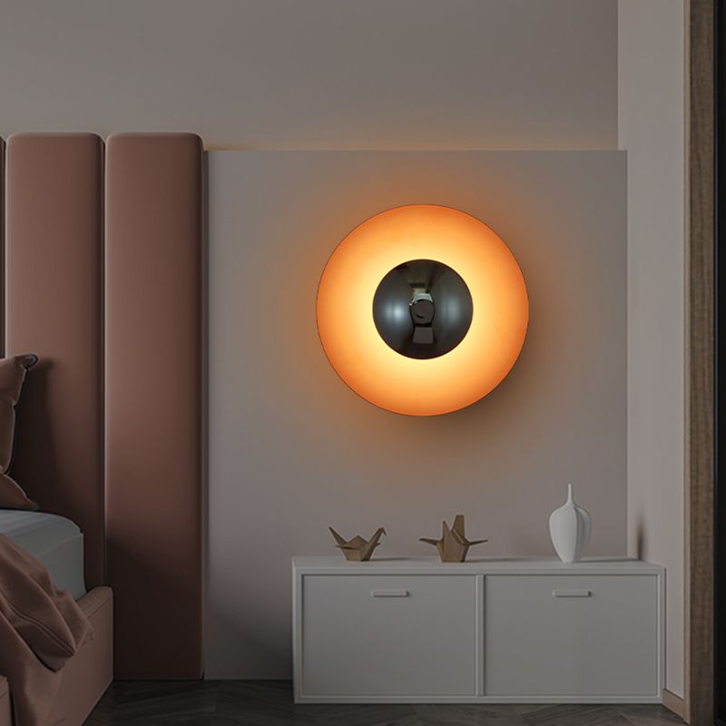 Contemporary Metallic LED Lamp Wall Lamp Fixtures for Bedroom Sitting Room