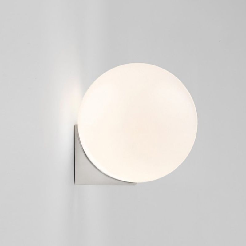 Glass Orb Wall Sconces Modern Style Multi Lights Wall Mounted Lamps