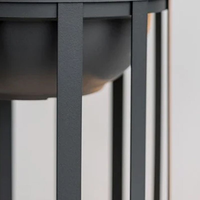 Metal Contemporary Pergola Shape Outdoor Waterproof Light with Plastic Shade