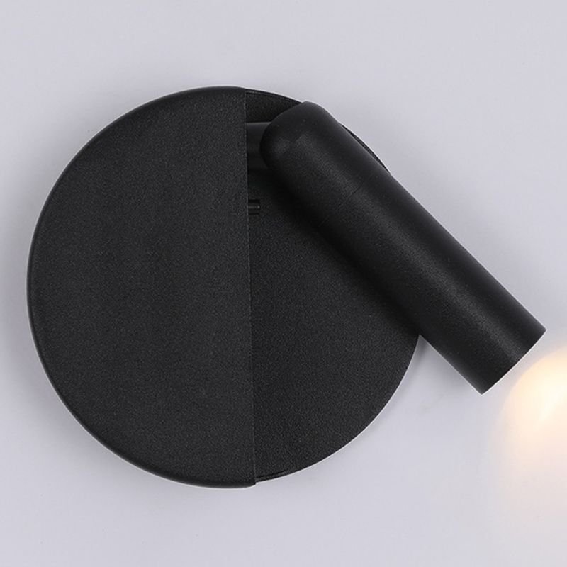 Nordic Style Metal Wall Light Simple Geometry Rotatable Led Wall Lamp for Living Room