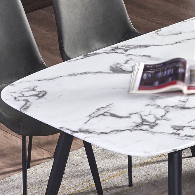 1/4/5/7 Pieces Modern Dining Room Set Rectangle Table Dining Set with 4 Legs