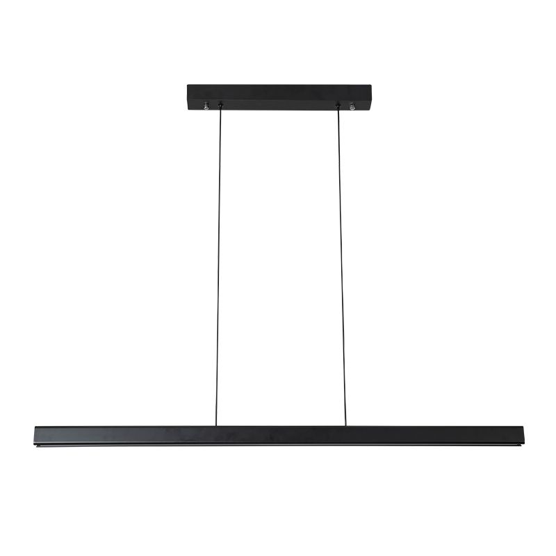 Contemporary Kitchen Pendant Light Metal Linear Island Pendant Light