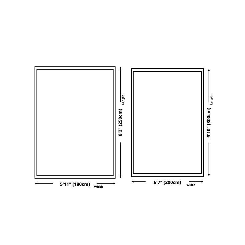 Apricot Color Piece Carpet Polyester Modern Carpet Washable Carpet for Living Room