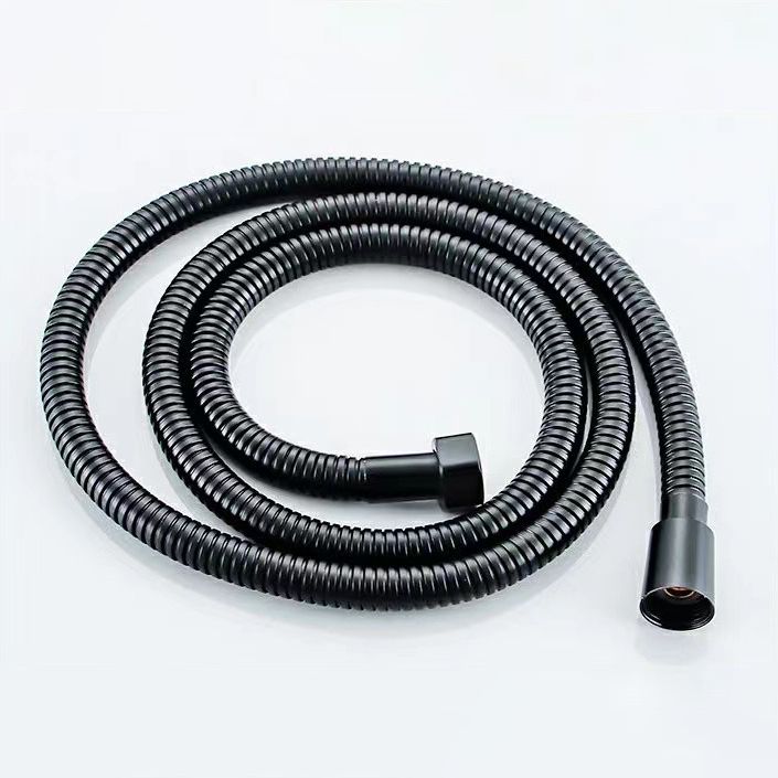 Square Metal Shower System Volume Control Dual Shower Head Shower Faucet with Shower Arm