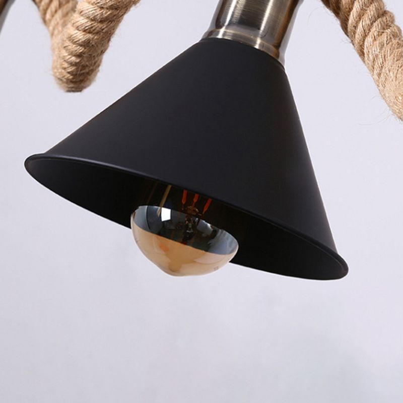 Industrial Island Light Minimalist Hanging Lighting Fixture for Dining Room