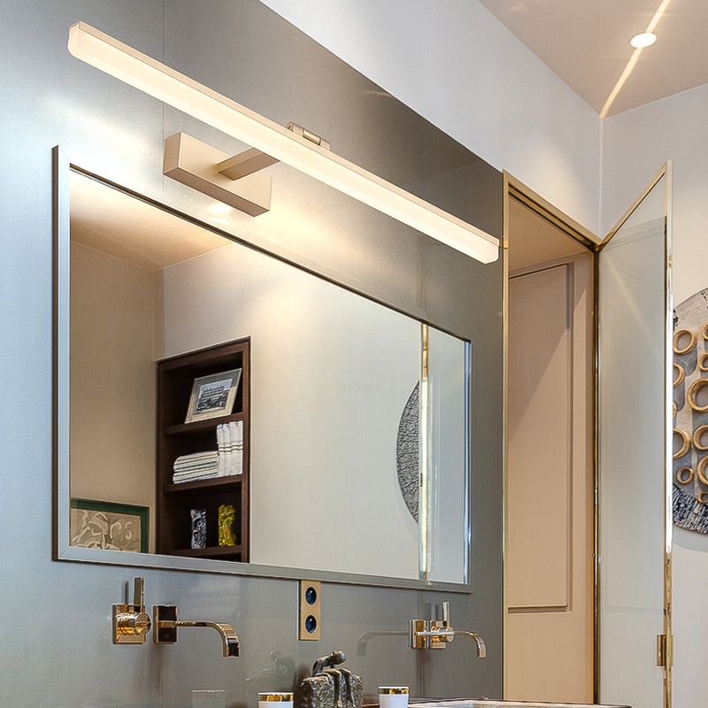 Linear LED Vanity Light Fixtures Modern LED Mirror Front Lighting for Bathroom
