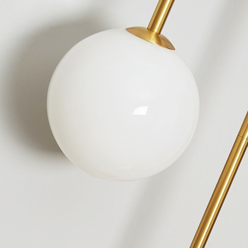 1/2-Light Golden Wall Mounted Sconce LED Wall Light for Living Room