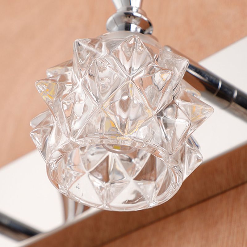 Contemporary Vanity Light Simple Glass Mirror Lighting Fixtures for Washing Room