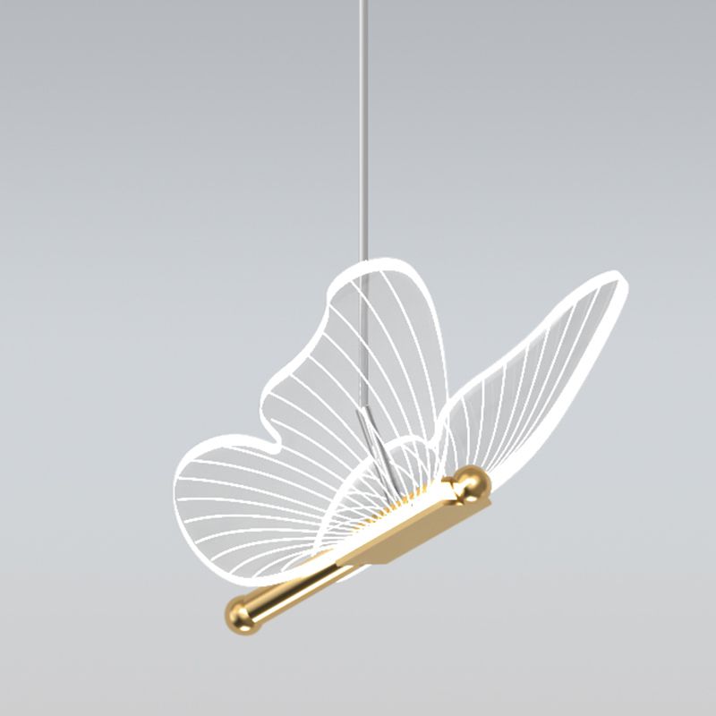 Metal Unique Shape Wall Light Modern Style Multi-Lights Wall Mount Light Fixture in Gold