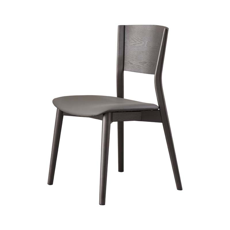 Dining Room Kitchen Side Chair Industrial Solid Wood Armless Chair