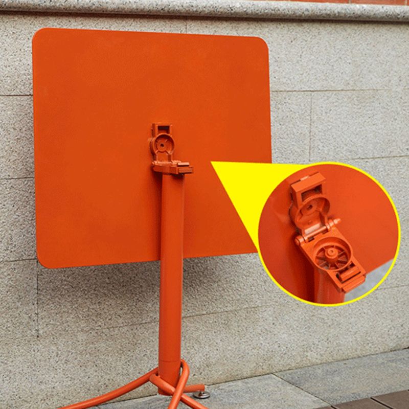 Industrial Outdoor Bar Height Table Metal Bar Table with Pedestal