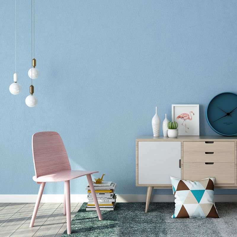 Minimalistische Tapetenrolle in sanften Farben, 57,1 m², reine, gemusterte Wandkunst für das Schlafzimmer