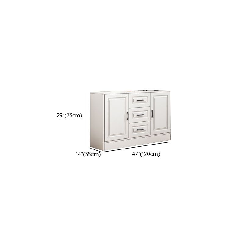 13.65-inch W Contemporary Storage Chest Manufactured Wood Dresser