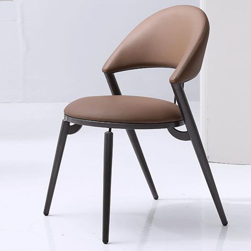 Open Back Side Chair Industrial Dining Room Chair for Dining Room