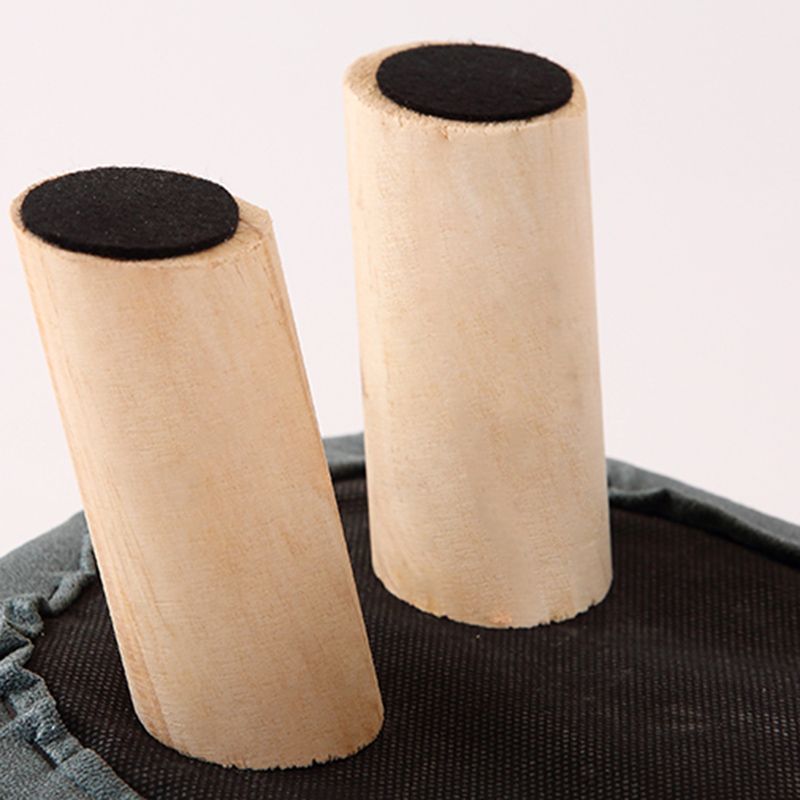 Contemporary Ottoman Faux Leather Solid Wood Frame Upholstered Dog Shape Ottoman