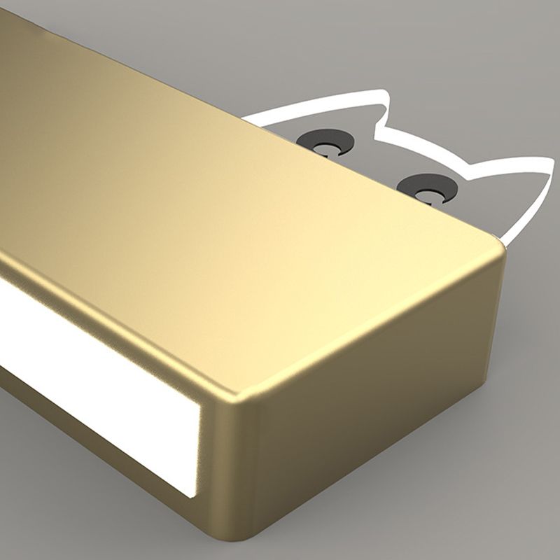 Modern Metal Wall Sconce Minimalist Wall Light Fixture with Acrylic Shade