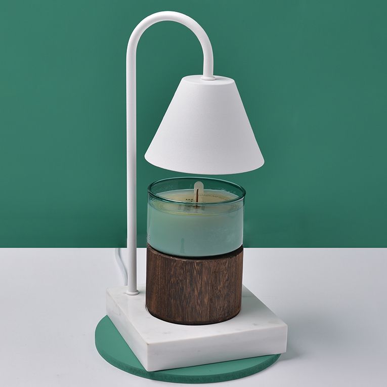 Lampe de table moderne simple aromathérapie fondant la lampe de bureau de cire (sans bougies d'aromathérapie)