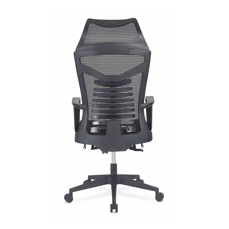 Arms Included Swivel Chair Ergonomic Mesh High-Back Office Chair