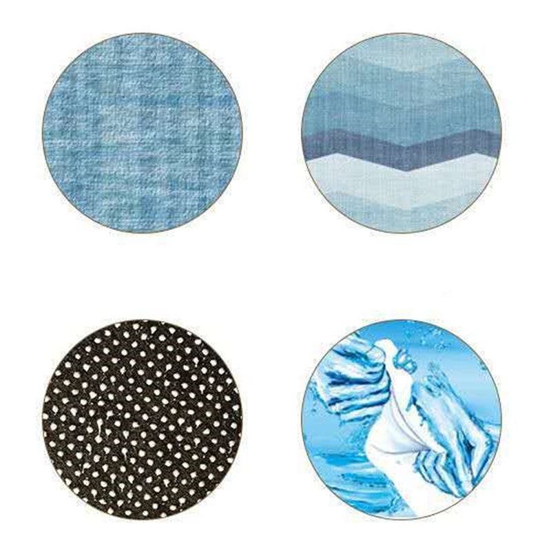 Yellow Tone Glam Area Carpet Polyester European Printing Indoor Rug Easy Care Carpet for Living Room