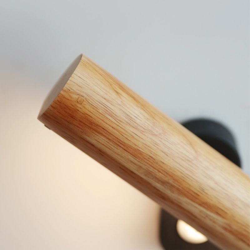 Rotatable Wall Lamp 1-Light LED Wall Mount Lamp with Acrylic Shade for Bedroom