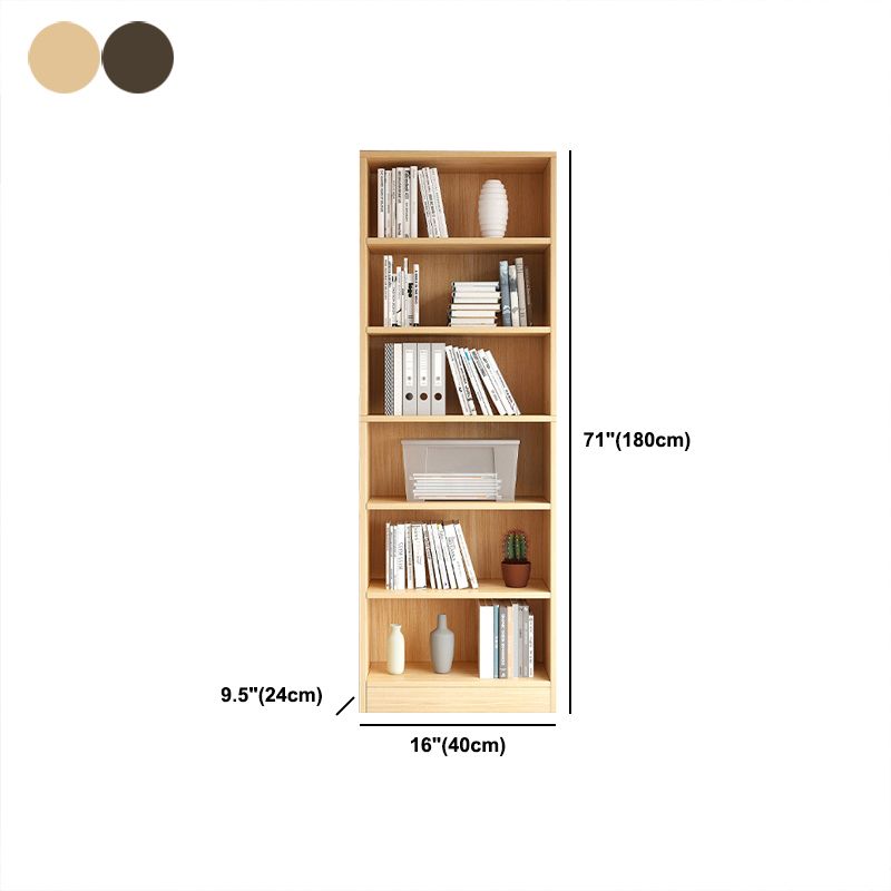 9.45" W Modern Book Shelf Engineered Wood Home Shelf Bookcase