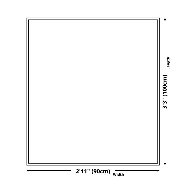 Contemporary Panda Pattern Rug Black and White Shag Rug Machine Washable Non-Slip Area Rug for Bedroom