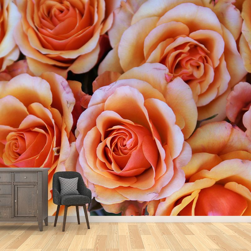 Rose Full Size Wall Covering for Home Decoration Water Resistant, Made to Measure