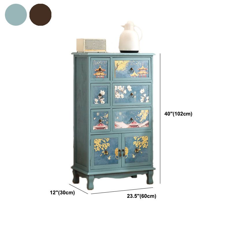 11.81-inch Width Storage Chest Traditional Solid Wood Dresser