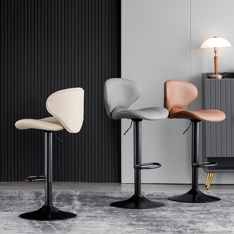 Modern Style Bar Chair with Adjustable Height Swivel for Restaurant Bar