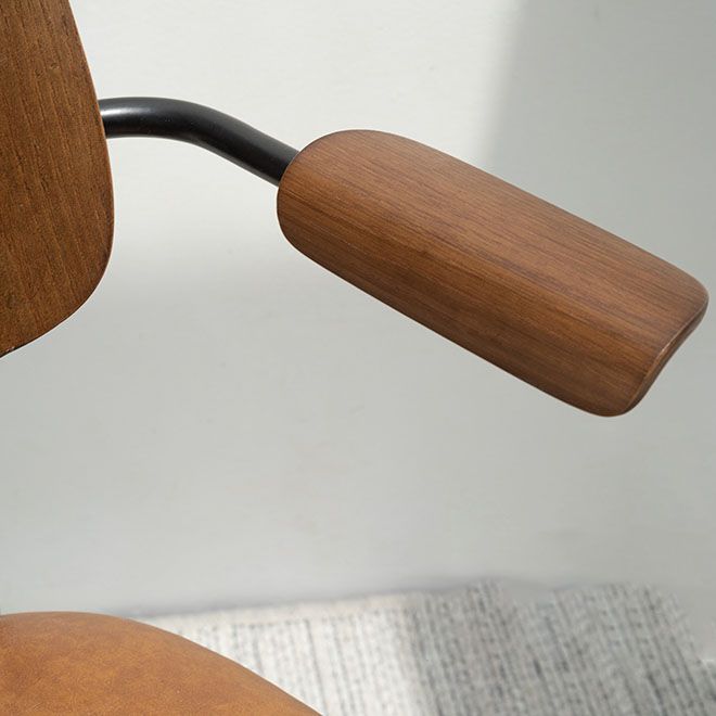 Sillón de comedor contemporáneo de madera maciza, sillón con respaldo abierto para cocina
