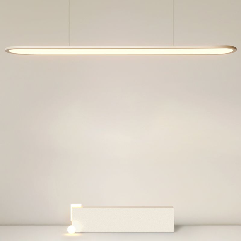 Moderne stijl eenvoudige hangende lamp led hanger lamp voor eetkamer