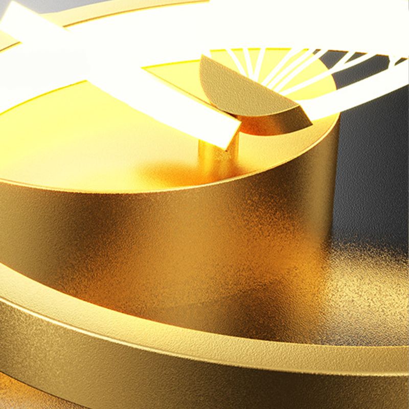 Modern Unique Shape Wall Mount Light Fixture 1 Light Wall Light Sconce for Dining Room