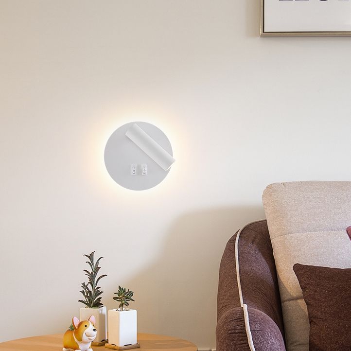 LED moderna luz de pared de la pared Luz de luz simple al lado de la luz de la sala de estudio de la luz Light