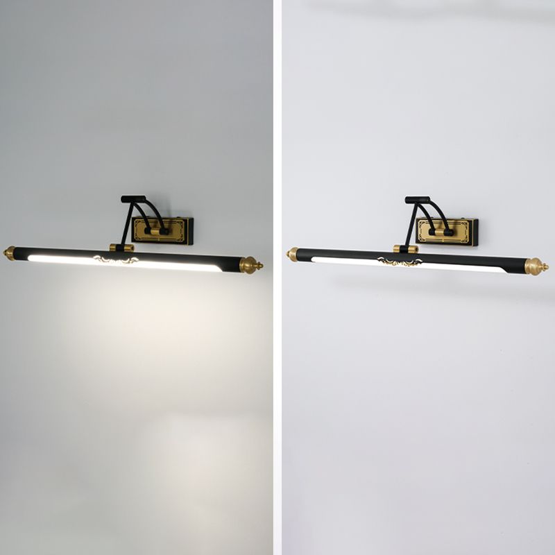 Lampada da parete creativa minimalista domestica con ombra acrilica per il bagno