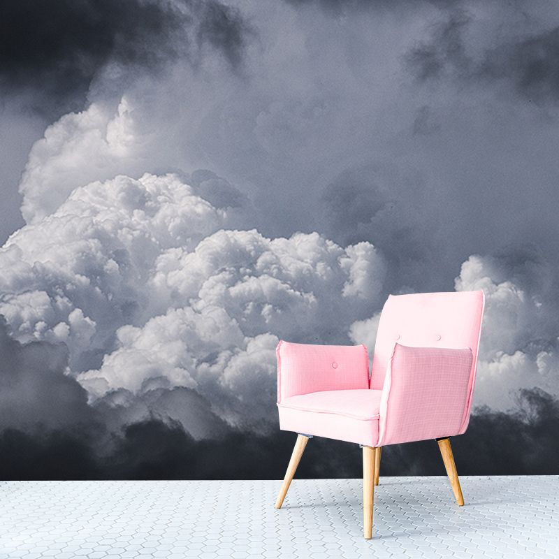 Environment Friendly Resistant Mural Wallpaper Beautiful Sky Living Room Wall Mural