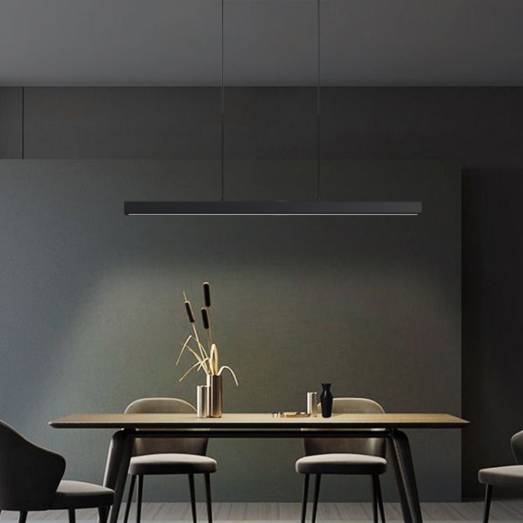 Metal Linear Island Lighting Chandelier Lighting Fixtures Modern Chandelier