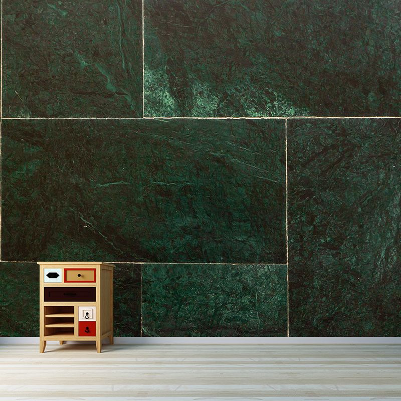 Marble Texture Mural Decorative Industrial Moisture Resistant for Living Room