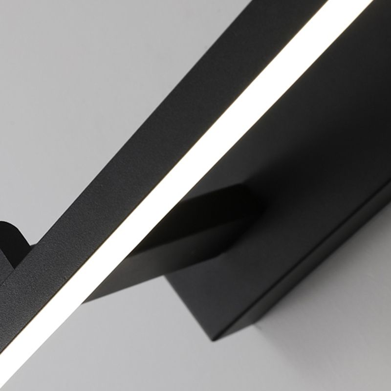 Linear Metal Wall Lighting Modern Style 1 Light Wall Mount Light Fixture
