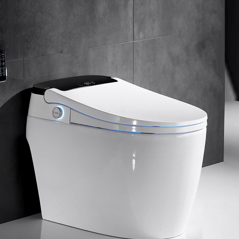 Modern All In One Toilet Floor Mounted Siphon Jet ABS Flush Toilet