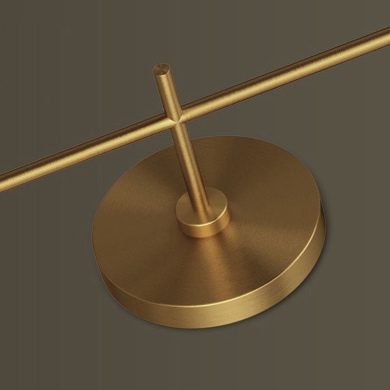 1 Light Unique Shape Wall Mount Light Fixture Modern Wall Mounted Lighting in Gold Fixture