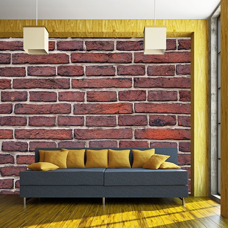 Brick Mural Wallpaper Wall Covering for House Interior Decoration, Custom Size