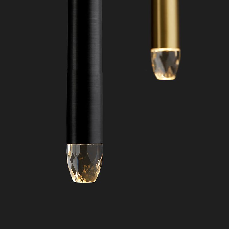 Linearer Kronleuchterleuchter Lichter moderne Anhängerbeleuchtung für die Kücheninsel