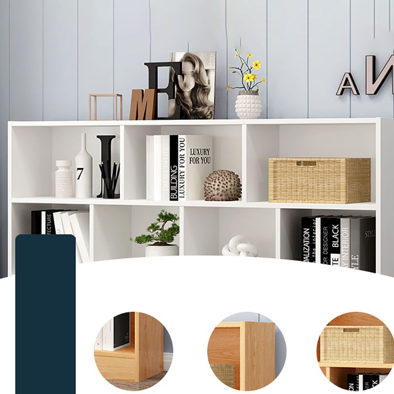 Modern Bookshelf Engineered Wood Book Shelf with Shelves for Home Office