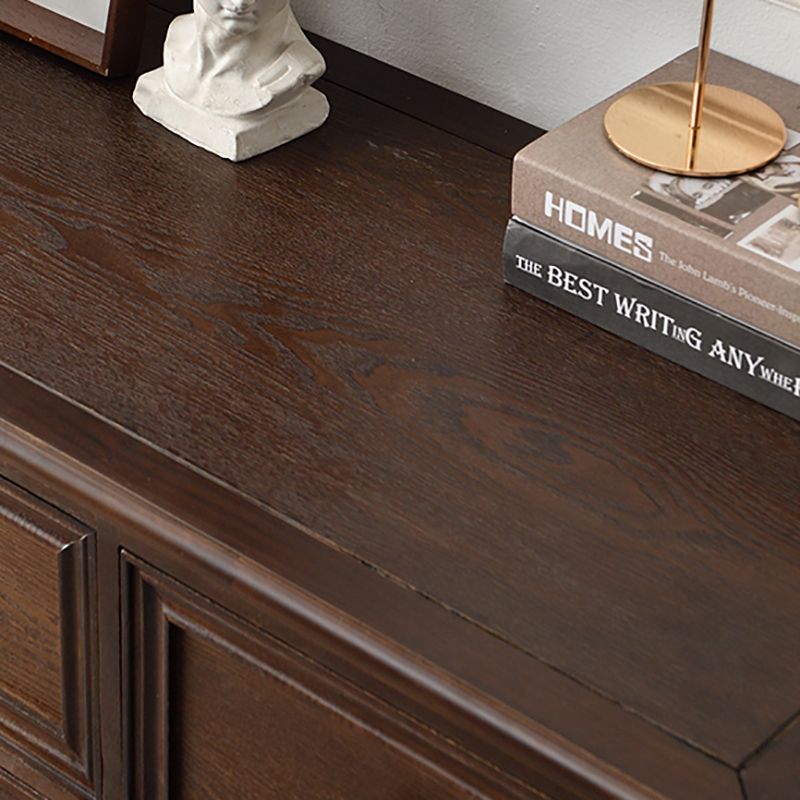 Solid Wood Storage Chest Dresser Traditional Chest with Drawers