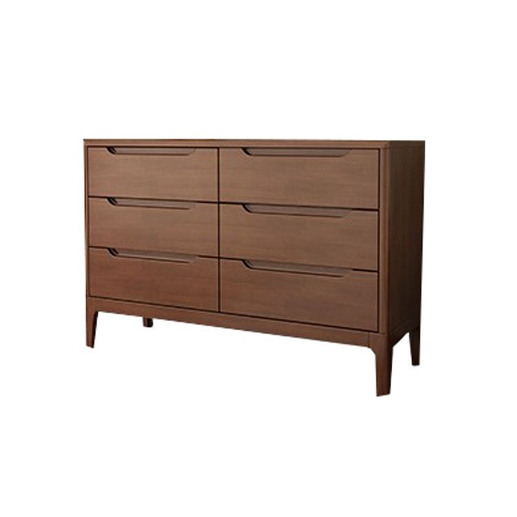 Modern Storage Chest Dresser Solid Wood Dresser with 5/6/7 Drawers